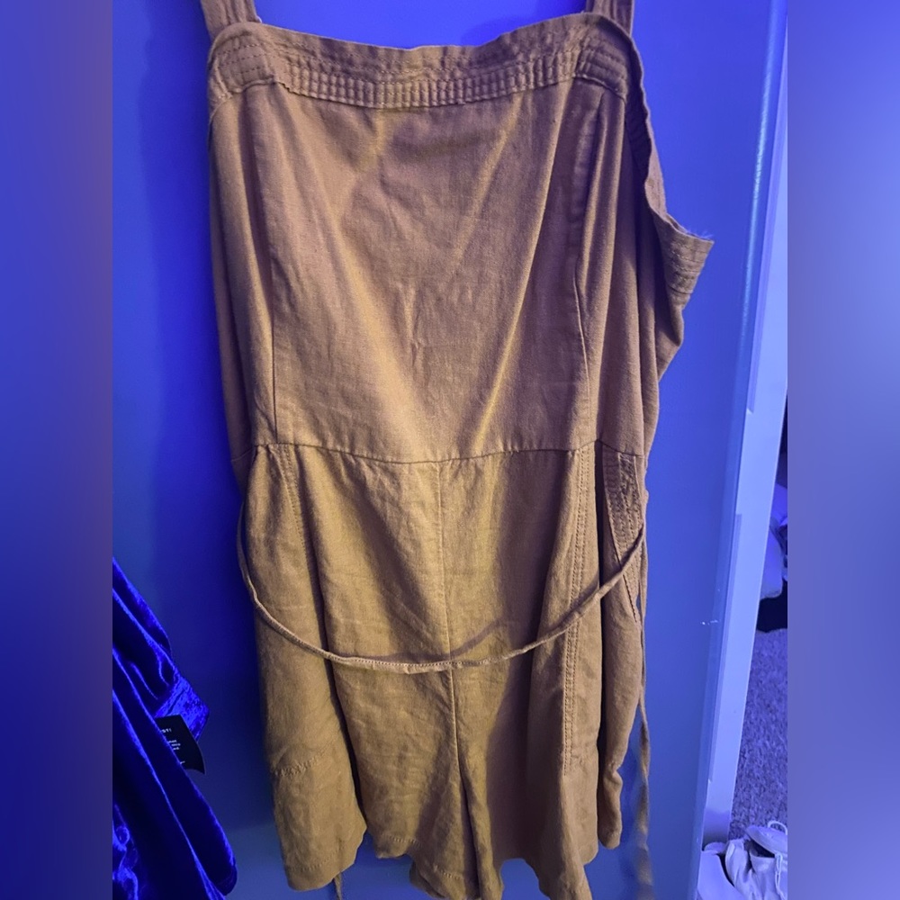 Gold romper